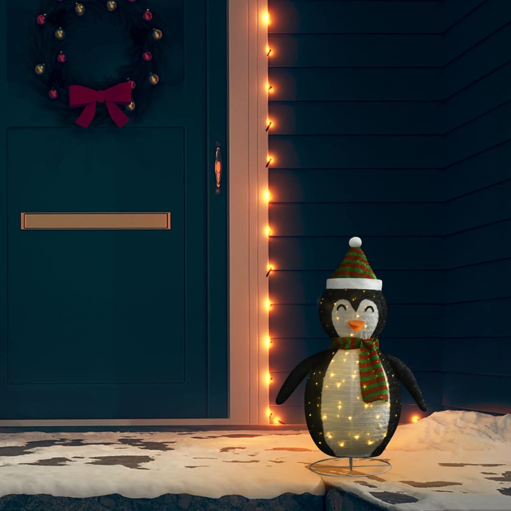 Décoration de Noël pingouin à LED Tissu de luxe 60 cm Kerstverlichting | Creëer jouw Trendy Thuis | Gratis bezorgd & Retour | Trendy.nl