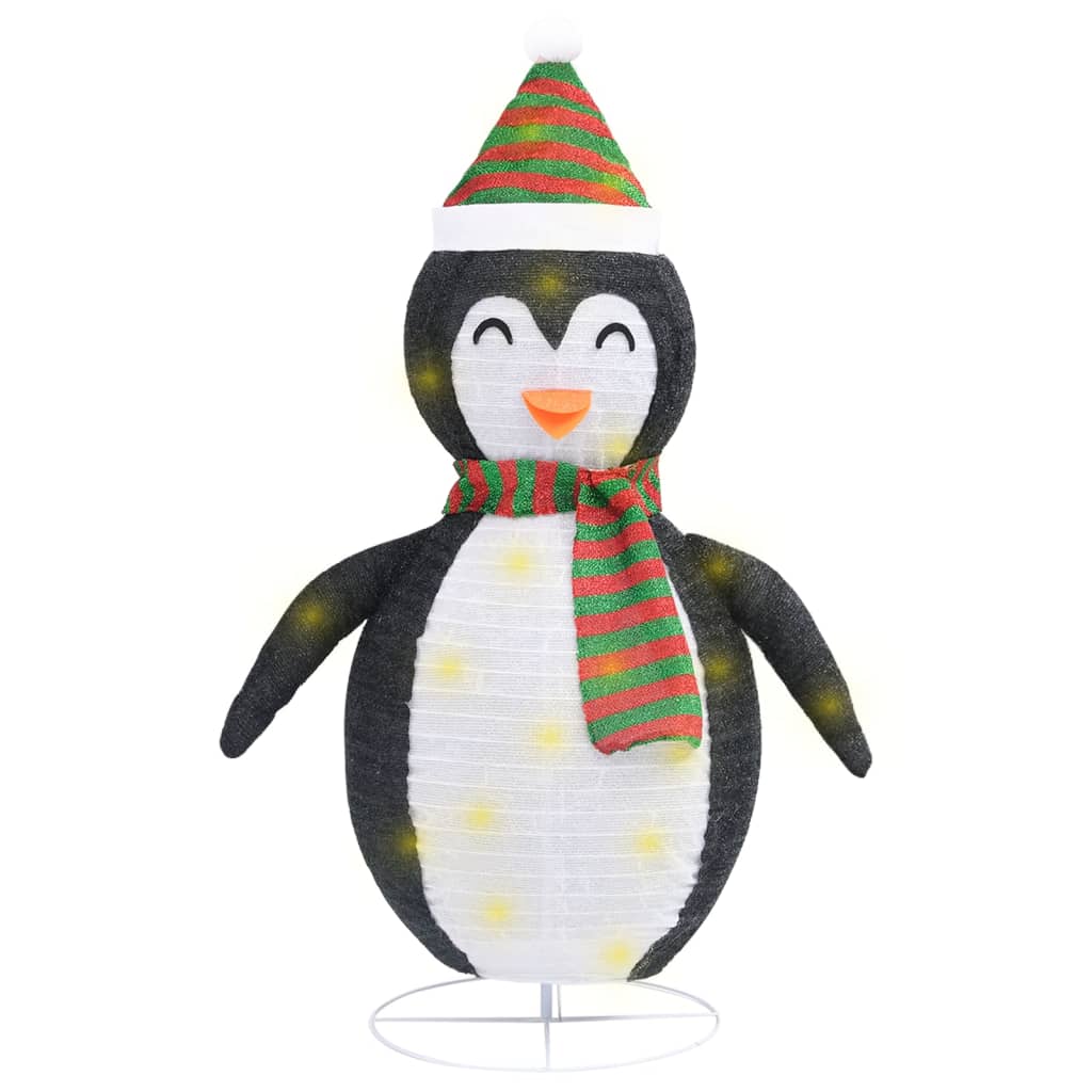 Décoration de Noël pingouin à LED Tissu de luxe 90 cm Kerstverlichting | Creëer jouw Trendy Thuis | Gratis bezorgd & Retour | Trendy.nl