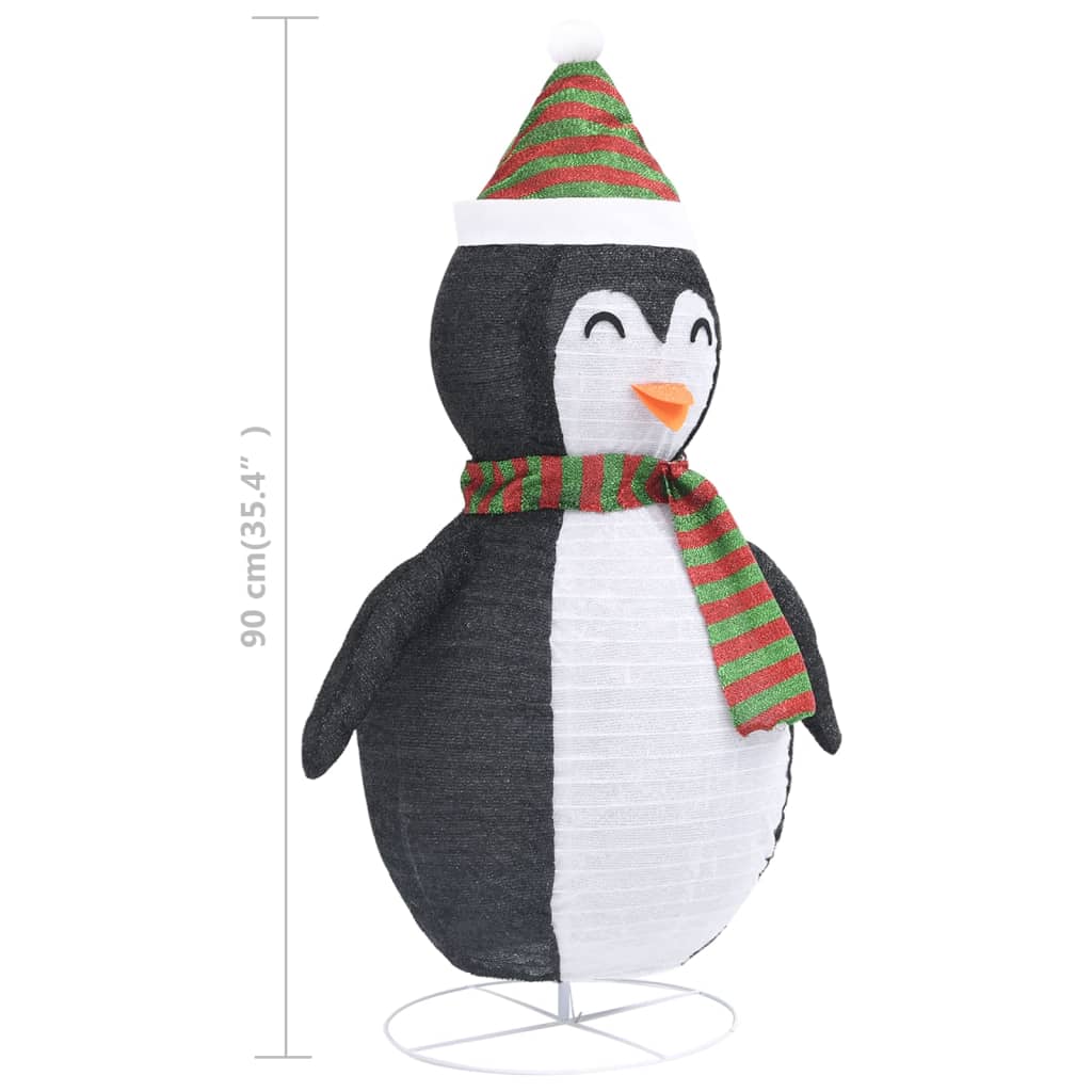 Décoration de Noël pingouin à LED Tissu de luxe 90 cm Kerstverlichting | Creëer jouw Trendy Thuis | Gratis bezorgd & Retour | Trendy.nl