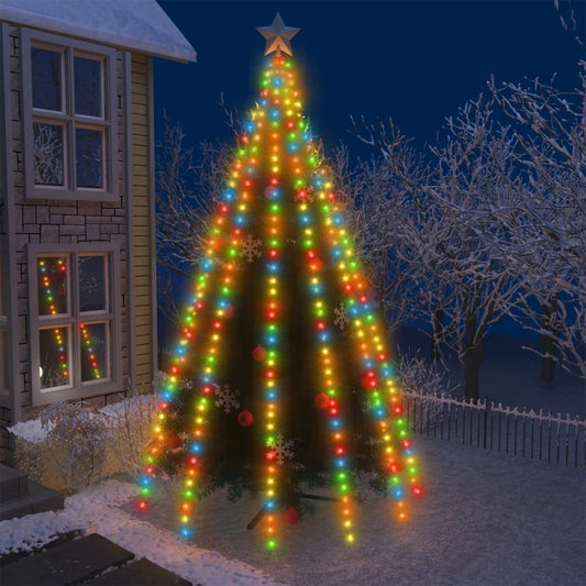 Kerstboomverlichting 500 LED's meerkleurig binnen/buiten 500 cm Lichtslangen | Creëer jouw Trendy Thuis | Gratis bezorgd & Retour | Trendy.nl
