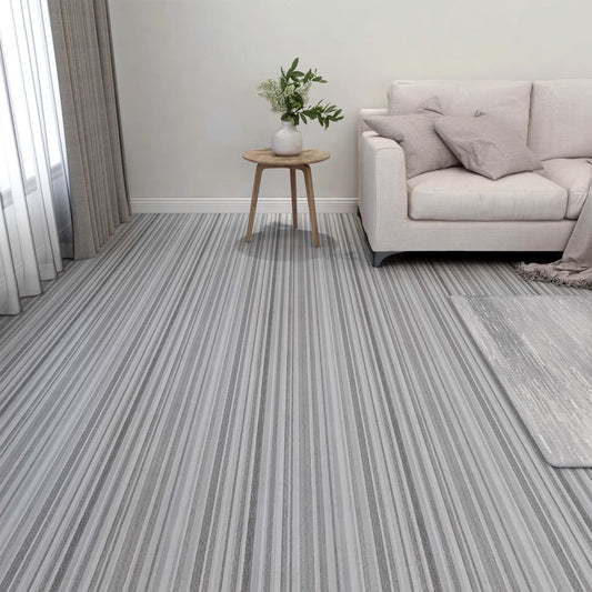 Vloerplanken 20 st zelfklevend 1,86 m² PVC lichtgrijs Vloeren | Creëer jouw Trendy Thuis | Gratis bezorgd & Retour | Trendy.nl