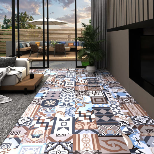 Vloerplanken 20 st zelfklevend 1,86 m² PVC effen patroon Vloeren | Creëer jouw Trendy Thuis | Gratis bezorgd & Retour | Trendy.nl