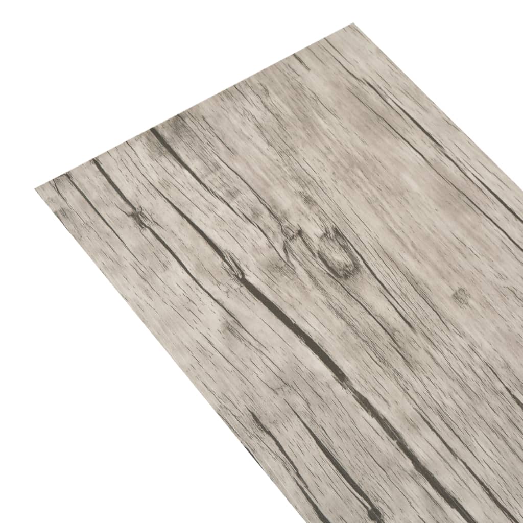 Vloerplanken zelfklevend 5,21 m² 2 mm PVC washed eiken Vloeren | Creëer jouw Trendy Thuis | Gratis bezorgd & Retour | Trendy.nl