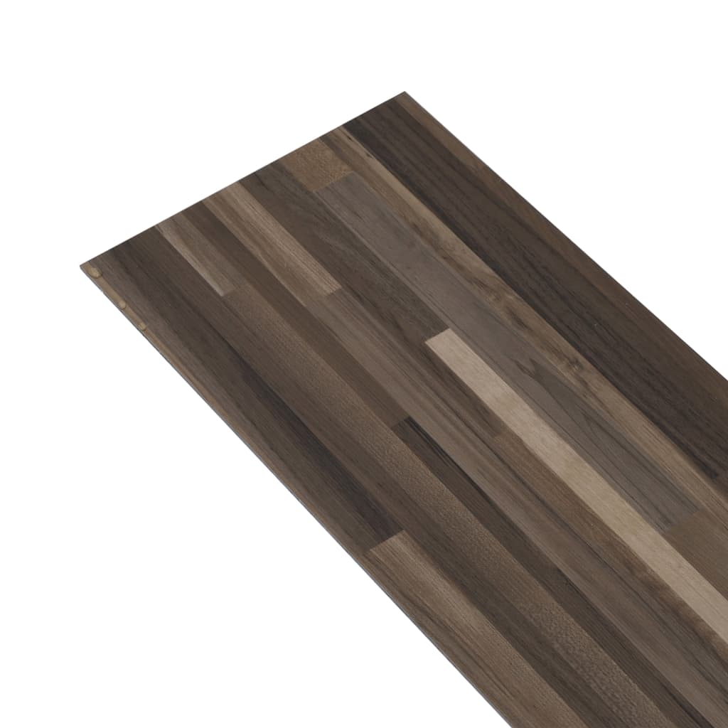 Vloerplanken zelfklevend 5,21 m² 2 mm PVC gestreept bruin Vloeren | Creëer jouw Trendy Thuis | Gratis bezorgd & Retour | Trendy.nl