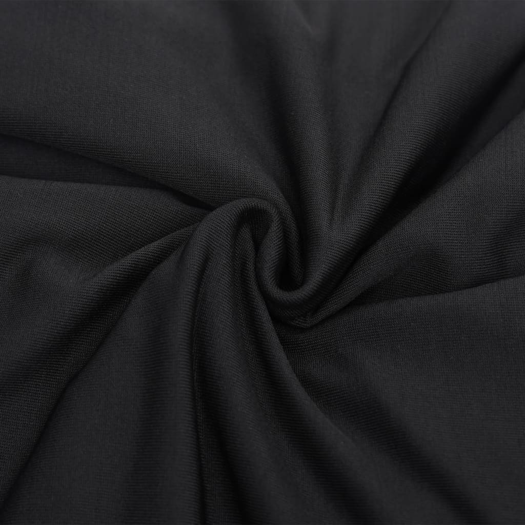 Driezitsbankhoes stretch polyester jersey zwart Meubelhoezen | Creëer jouw Trendy Thuis | Gratis bezorgd & Retour | Trendy.nl
