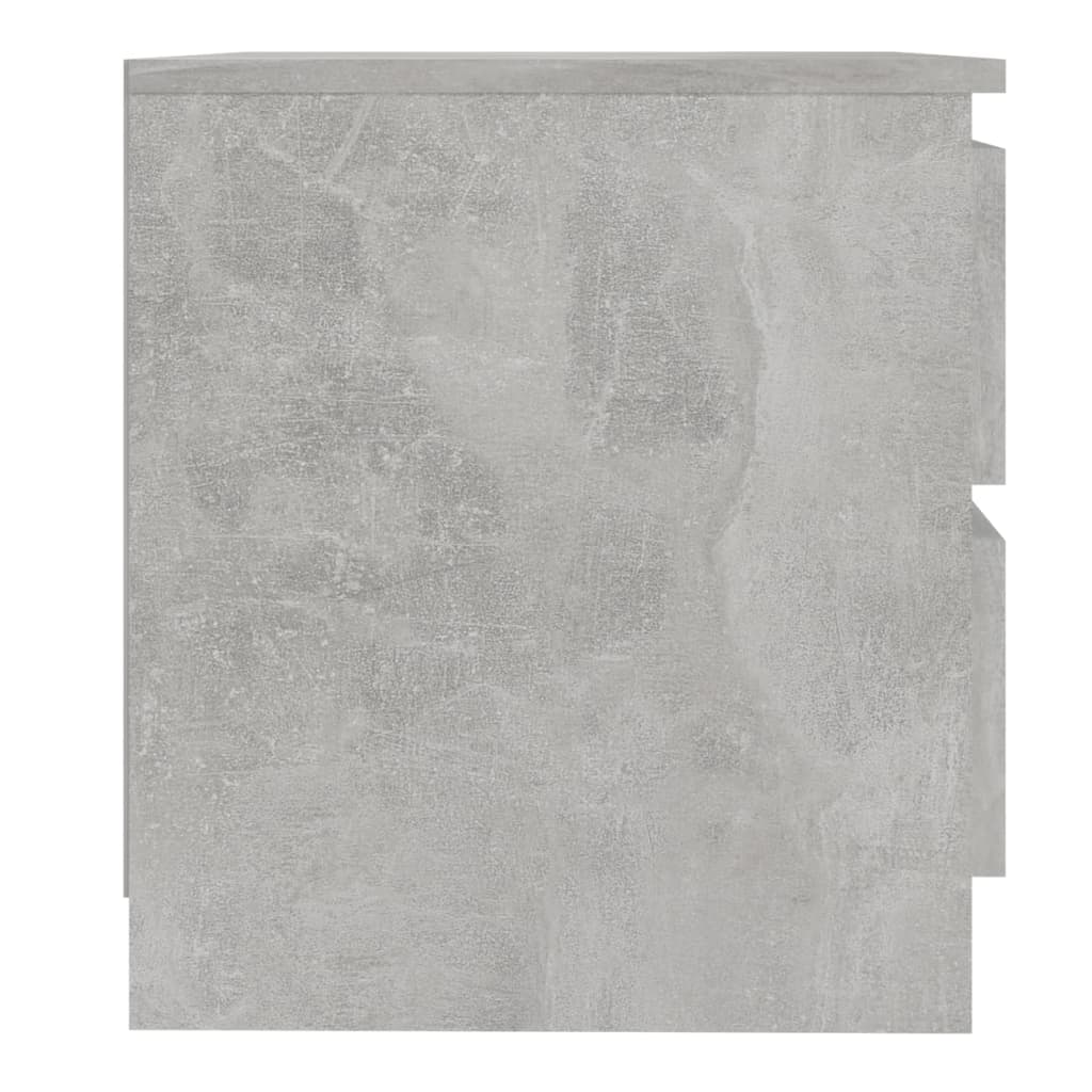 Nachtkastjes 2 st 50x39x43,5 cm spaanplaat betongrijs Nachtkastjes | Creëer jouw Trendy Thuis | Gratis bezorgd & Retour | Trendy.nl