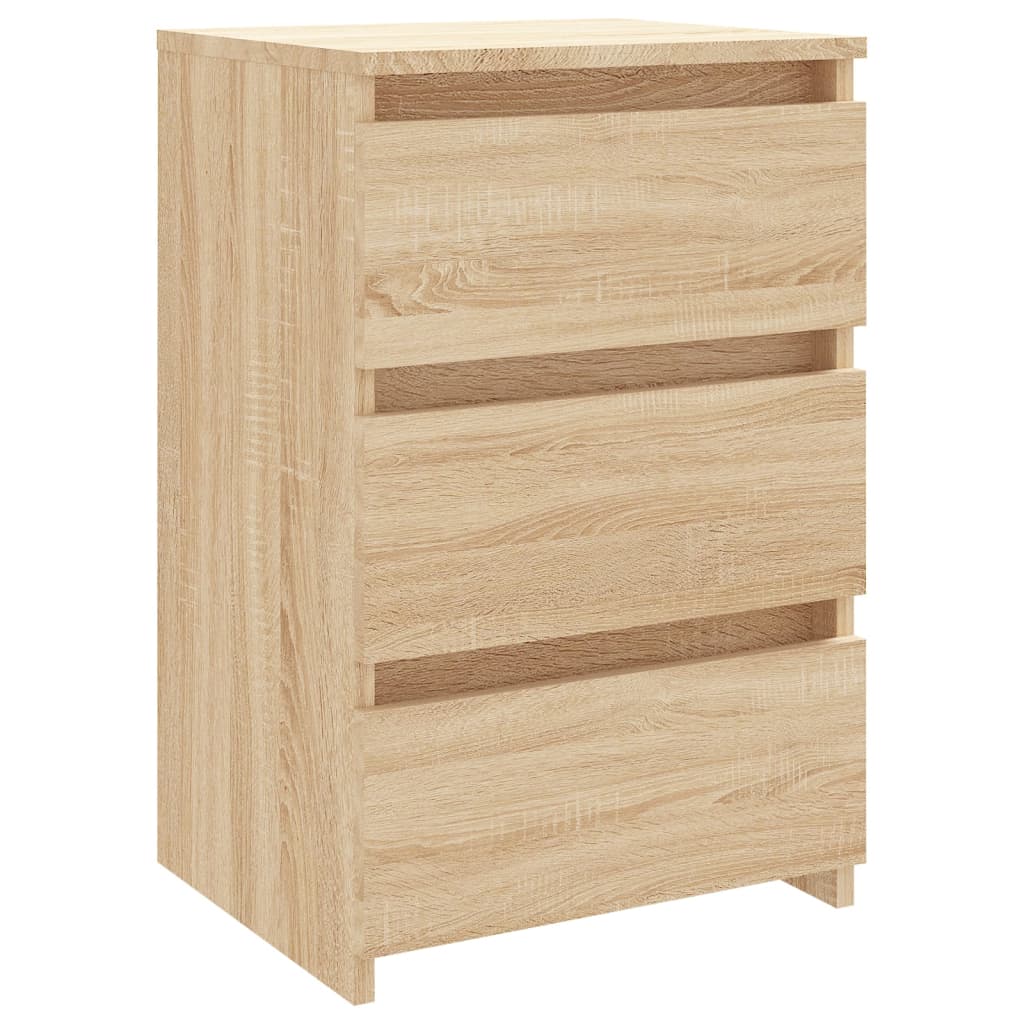 Nachtkastjes 2 st 40x35x62,5 cm spaanplaat sonoma eikenkleurig Nachtkastjes | Creëer jouw Trendy Thuis | Gratis bezorgd & Retour | Trendy.nl