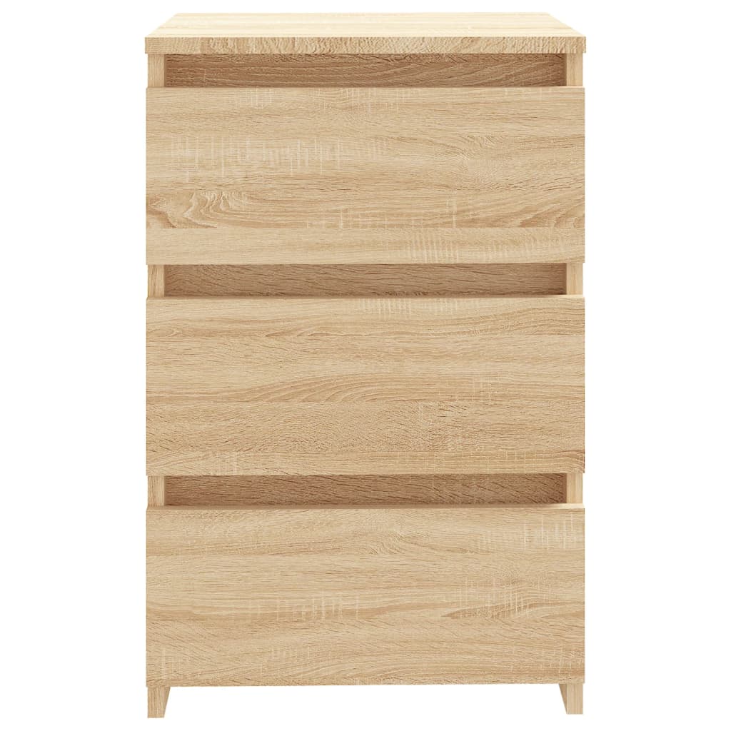 Nachtkastjes 2 st 40x35x62,5 cm spaanplaat sonoma eikenkleurig Nachtkastjes | Creëer jouw Trendy Thuis | Gratis bezorgd & Retour | Trendy.nl