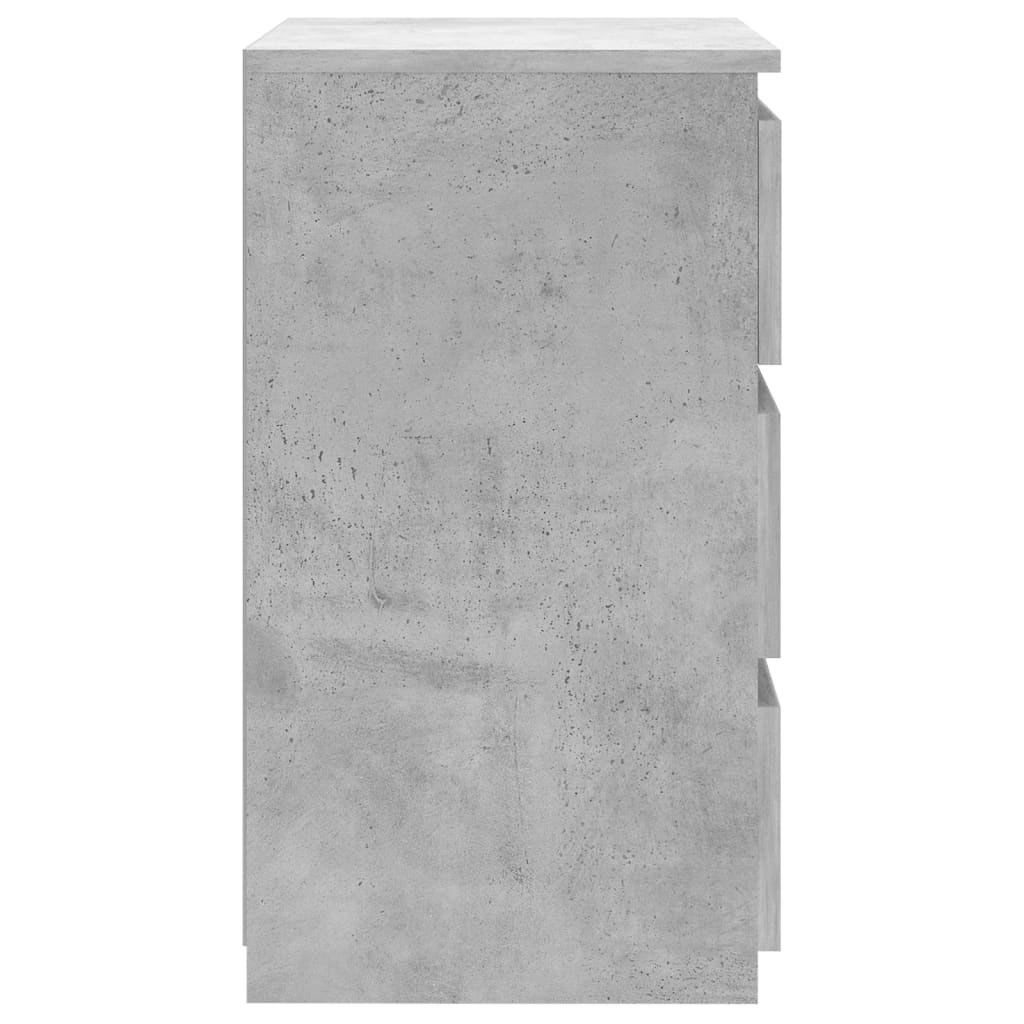 Nachtkastjes 2 st 40x35x62,5 cm spaanplaat betongrijs Nachtkastjes | Creëer jouw Trendy Thuis | Gratis bezorgd & Retour | Trendy.nl