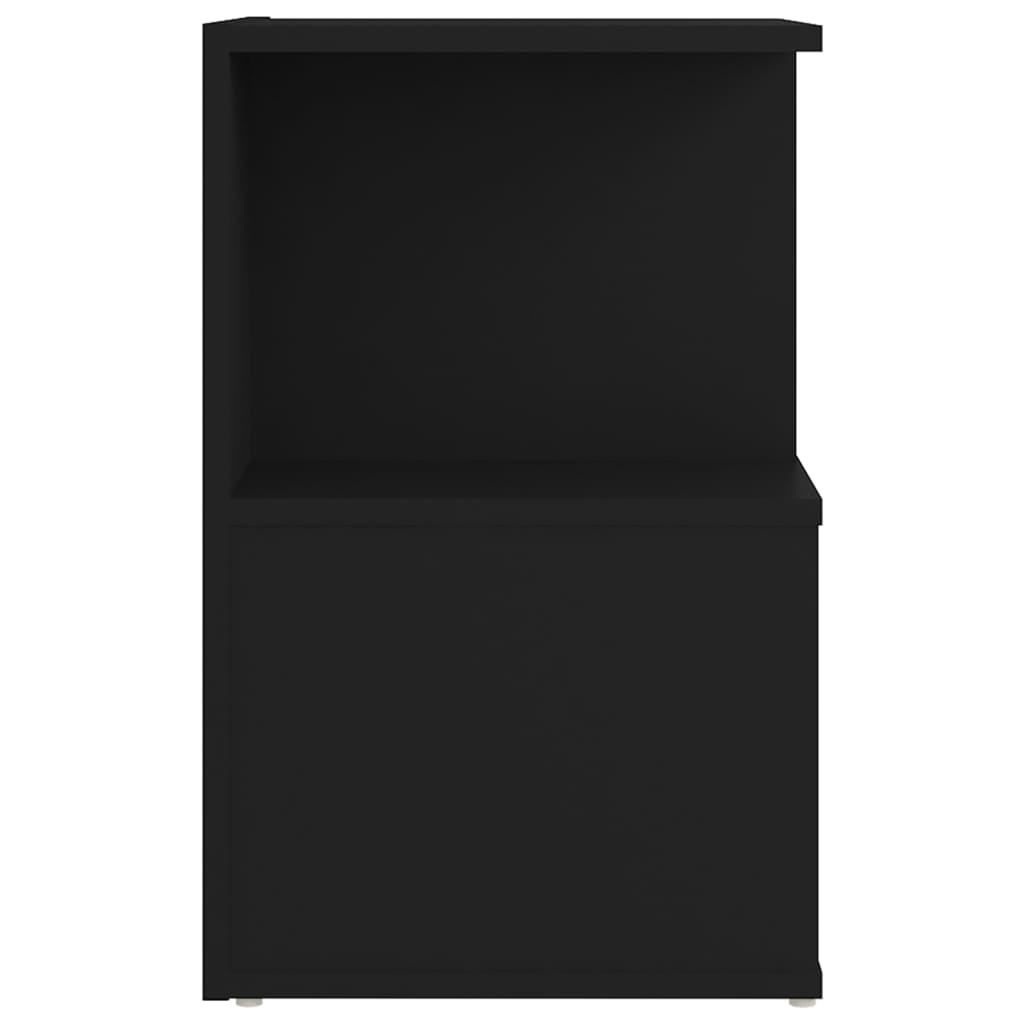 Nachtkastje 35x35x55 cm spaanplaat zwart Nachtkastjes | Creëer jouw Trendy Thuis | Gratis bezorgd & Retour | Trendy.nl
