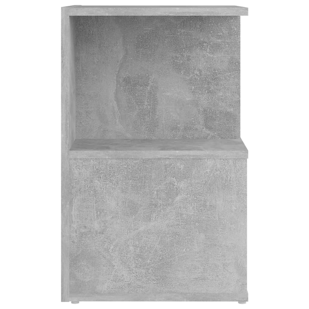 Nachtkastjes 2 st 35x35x55 cm spaanplaat betongrijs Nachtkastjes | Creëer jouw Trendy Thuis | Gratis bezorgd & Retour | Trendy.nl