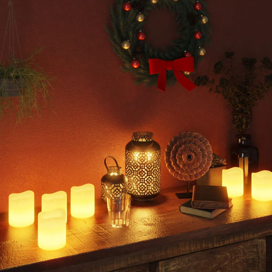 Kaarsen 24 st LED warmwit Kaarsen zonder vlam | Creëer jouw Trendy Thuis | Gratis bezorgd & Retour | Trendy.nl