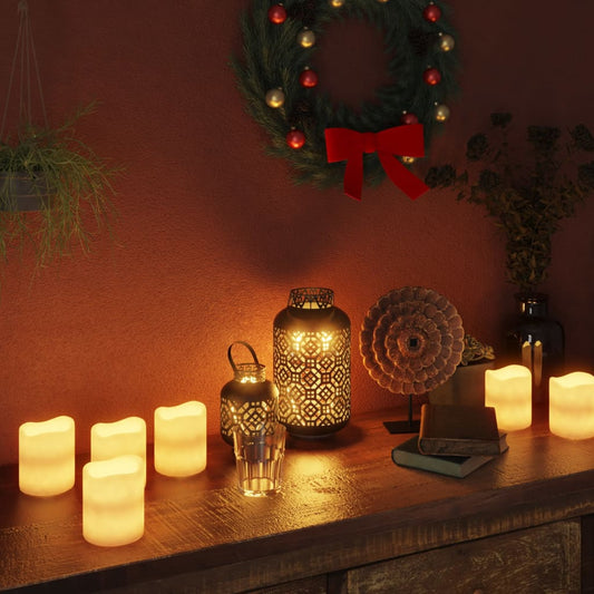 Kaarsen 24 st LED warmwit Kaarsen zonder vlam | Creëer jouw Trendy Thuis | Gratis bezorgd & Retour | Trendy.nl