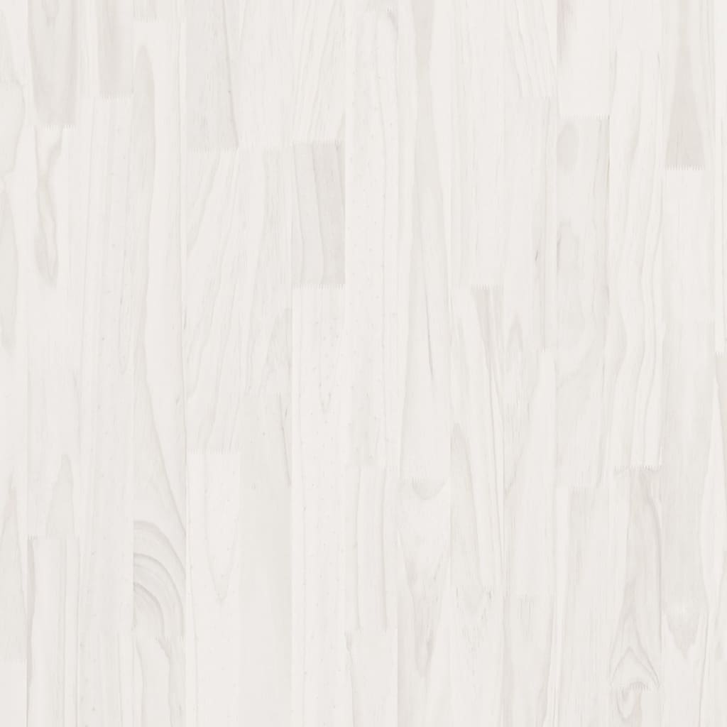 Nachtkastje 60x36x64 cm massief grenenhout wit Nachtkastjes | Creëer jouw Trendy Thuis | Gratis bezorgd & Retour | Trendy.nl