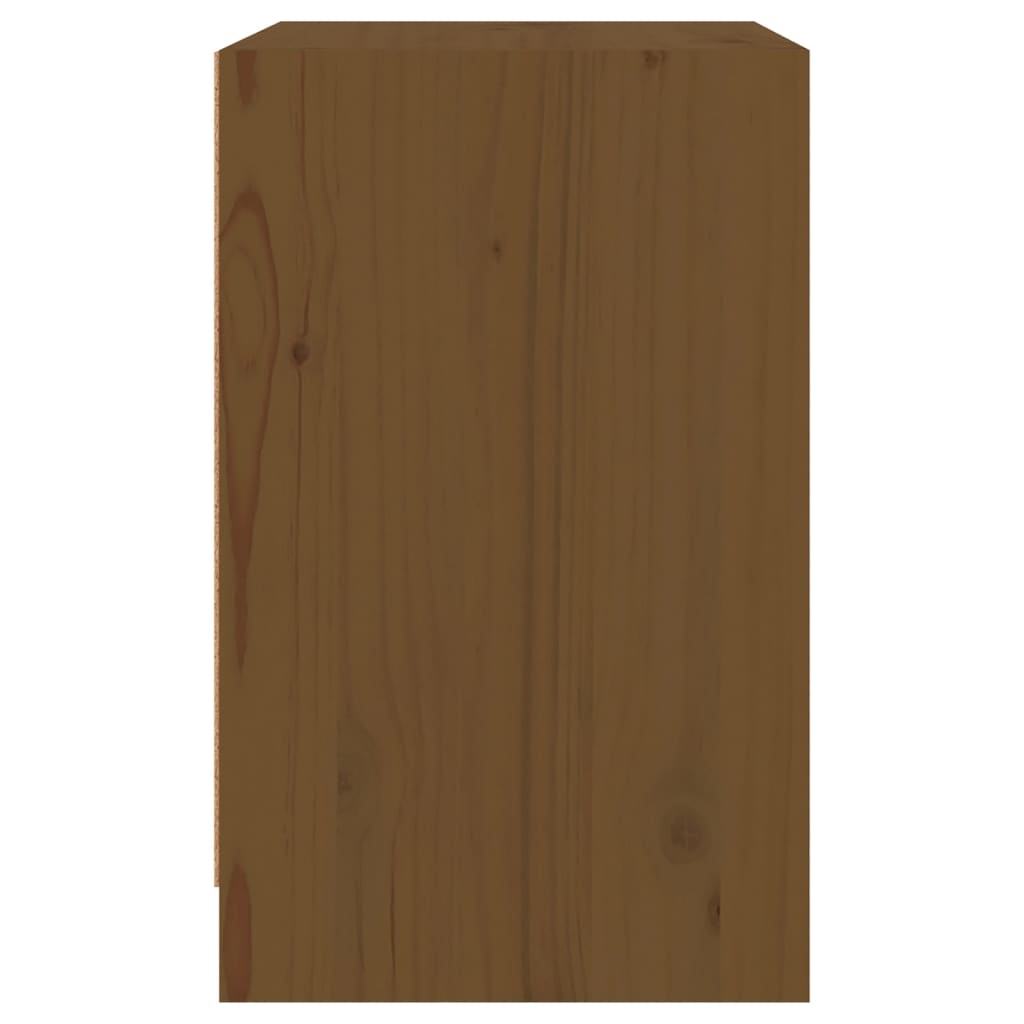Nachtkastjes 2 st 40x31x50 cm massief grenenhout honingbruin Nachtkastjes | Creëer jouw Trendy Thuis | Gratis bezorgd & Retour | Trendy.nl