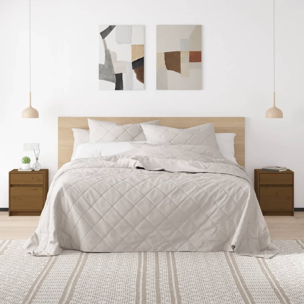 Nachtkastjes 2 st 40x31x50 cm massief grenenhout honingbruin Nachtkastjes | Creëer jouw Trendy Thuis | Gratis bezorgd & Retour | Trendy.nl