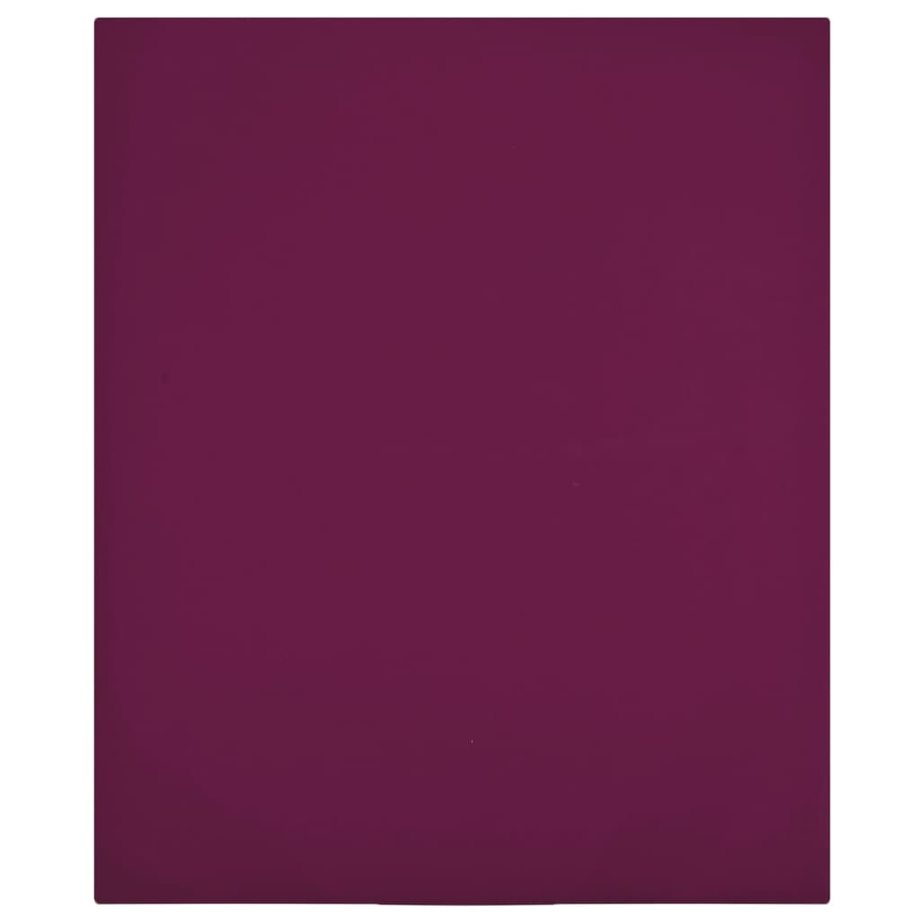 Comfortabele Bordeauxrode Jersey Hoeslakens - 2 stuks - 160x200 cm - 100% katoen Hoeslakens | Creëer jouw Trendy Thuis | Gratis bezorgd & Retour | Trendy.nl