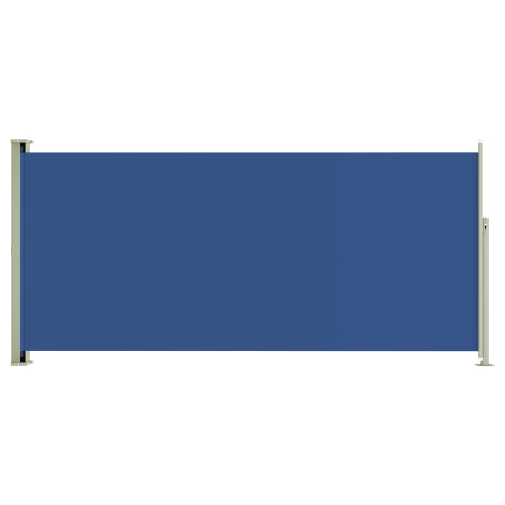 Tuinscherm uittrekbaar 140x300 cm blauw Parasols en zonneschermen | Creëer jouw Trendy Thuis | Gratis bezorgd & Retour | Trendy.nl