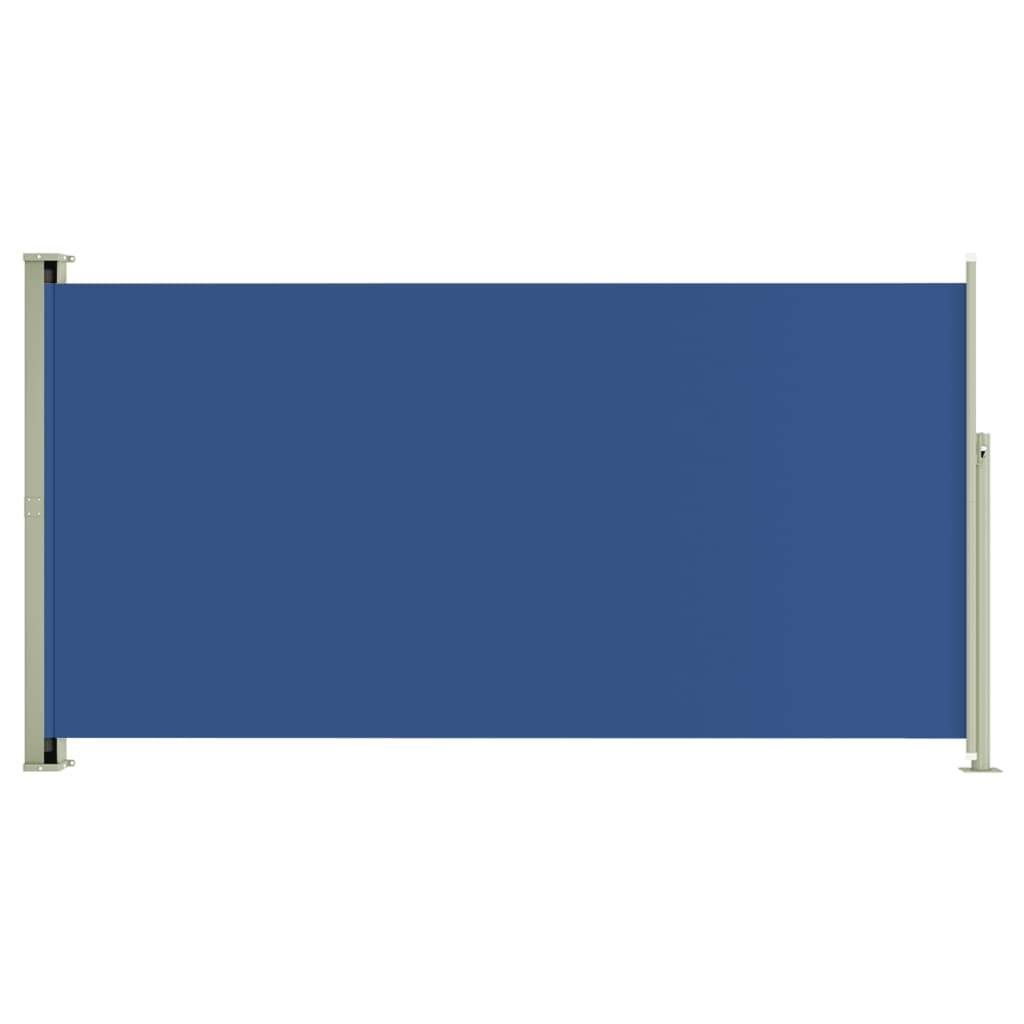 Tuinscherm uittrekbaar 160x300 cm blauw Parasols en zonneschermen | Creëer jouw Trendy Thuis | Gratis bezorgd & Retour | Trendy.nl