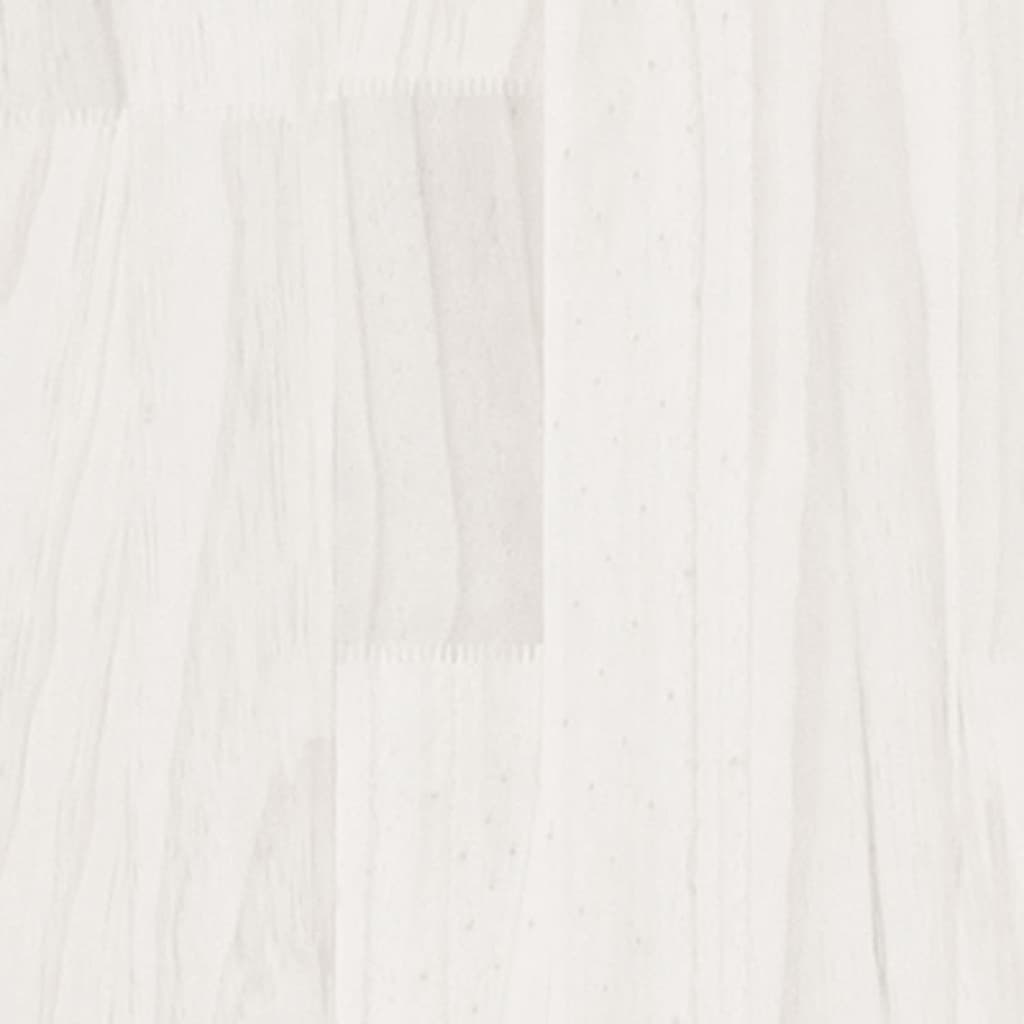 Plantenbakken 2 st 60x31x31 cm massief grenenhout wit Bloempotten & plantenbakken | Creëer jouw Trendy Thuis | Gratis bezorgd & Retour | Trendy.nl