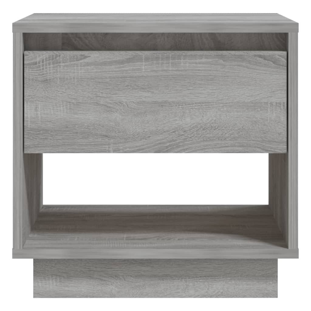 Nachtkastjes 2 st 45x34x44 cm spaanplaat grijs sonoma eiken Nachtkastjes | Creëer jouw Trendy Thuis | Gratis bezorgd & Retour | Trendy.nl