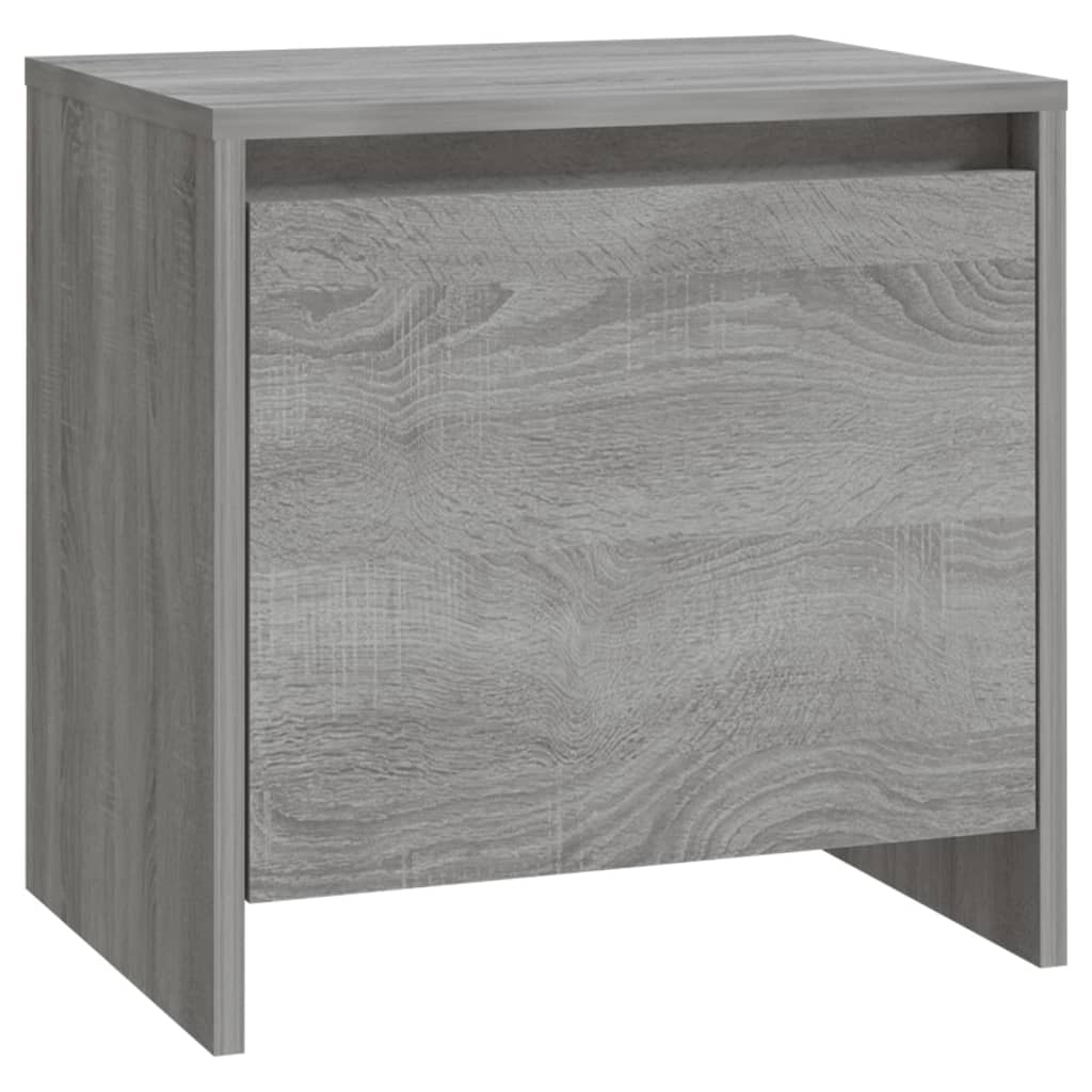 Nachtkastjes 2 st 45x34x44,5 cm spaanplaat grijs sonoma eiken Nachtkastjes | Creëer jouw Trendy Thuis | Gratis bezorgd & Retour | Trendy.nl