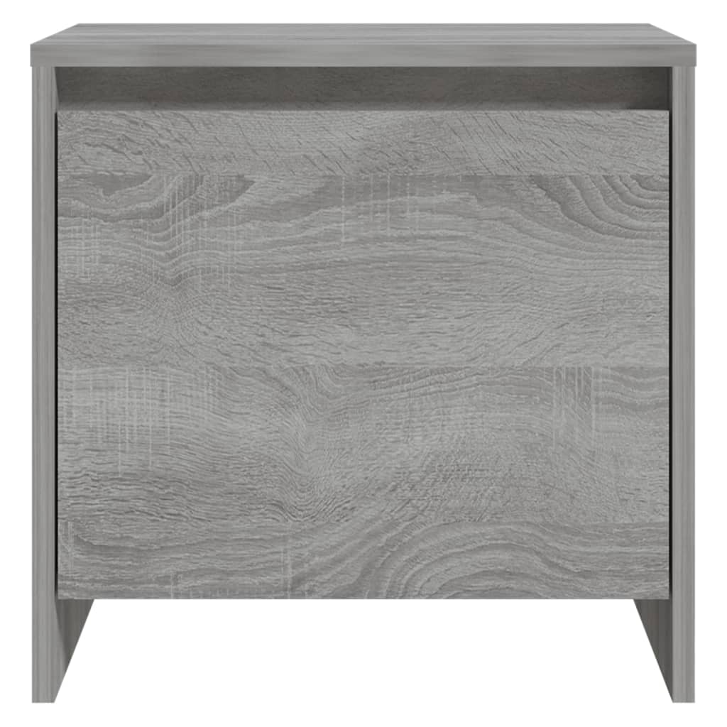 Nachtkastjes 2 st 45x34x44,5 cm spaanplaat grijs sonoma eiken Nachtkastjes | Creëer jouw Trendy Thuis | Gratis bezorgd & Retour | Trendy.nl