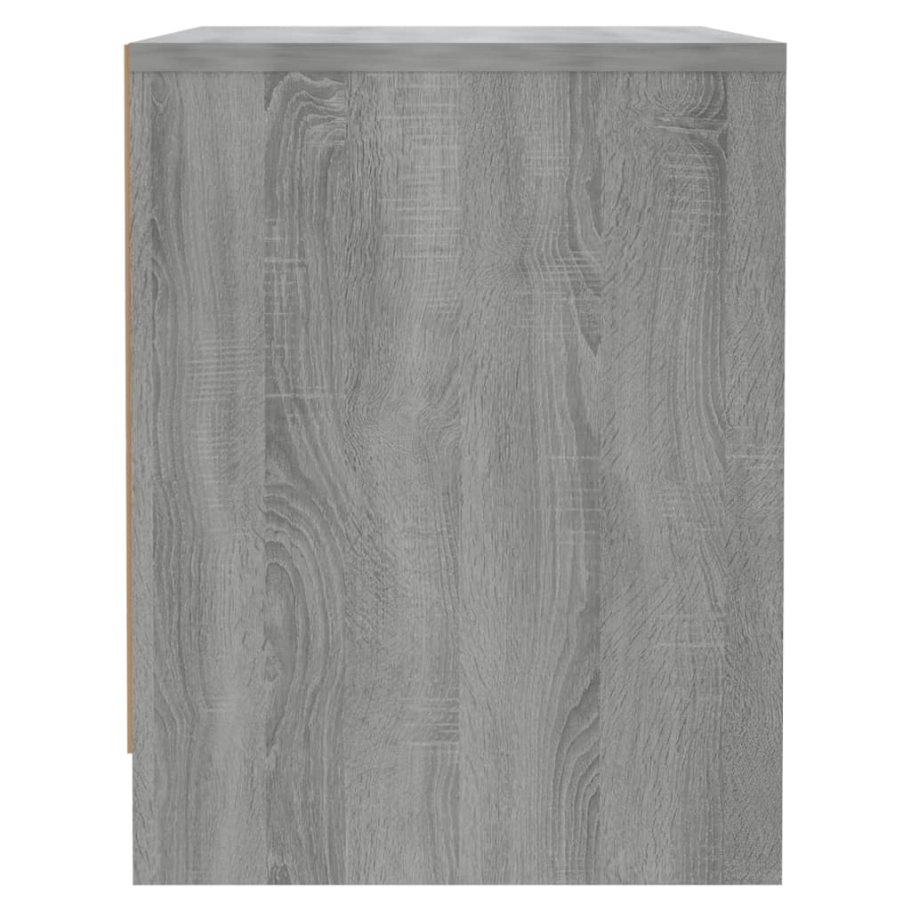 Nachtkastjes 2 st 45x34x44,5 cm spaanplaat grijs sonoma eiken Nachtkastjes | Creëer jouw Trendy Thuis | Gratis bezorgd & Retour | Trendy.nl