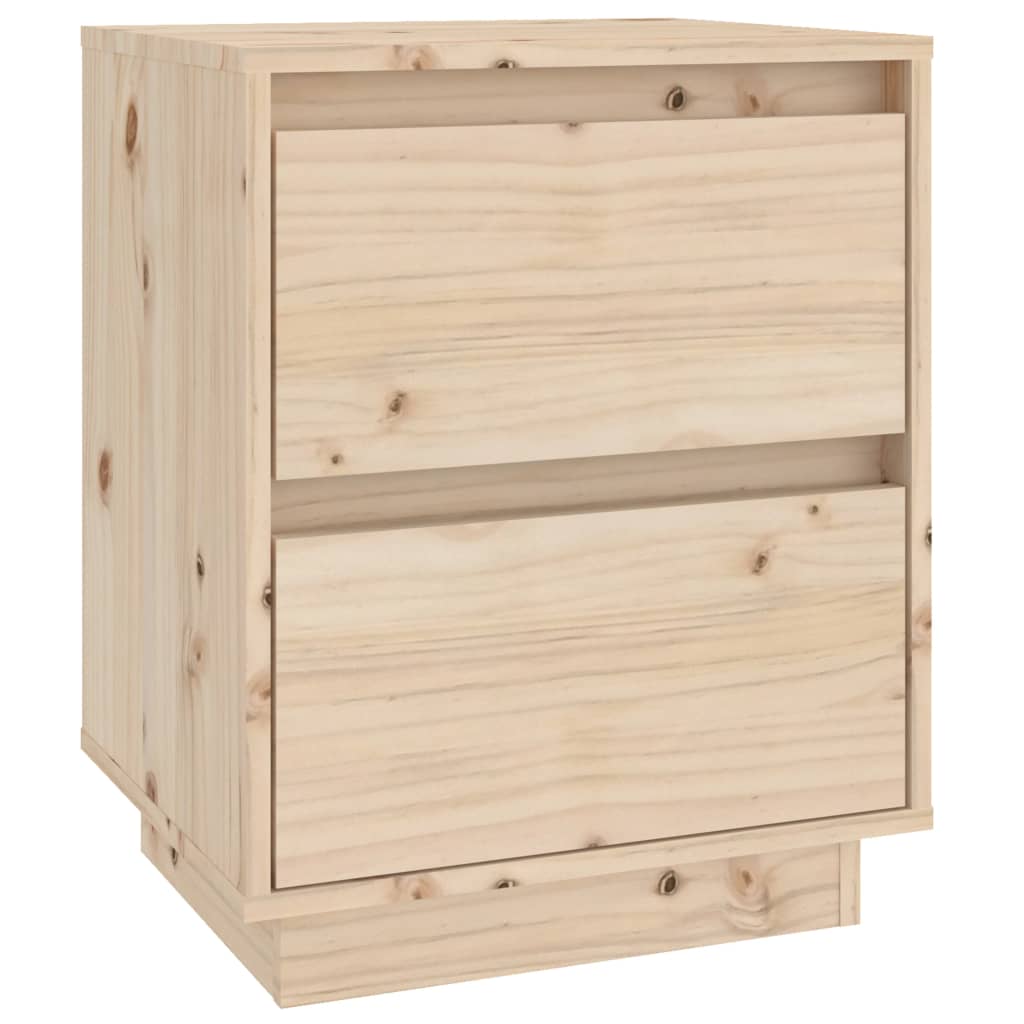 Nachtkastje 40x35x50 cm massief grenenhout Nachtkastjes | Creëer jouw Trendy Thuis | Gratis bezorgd & Retour | Trendy.nl
