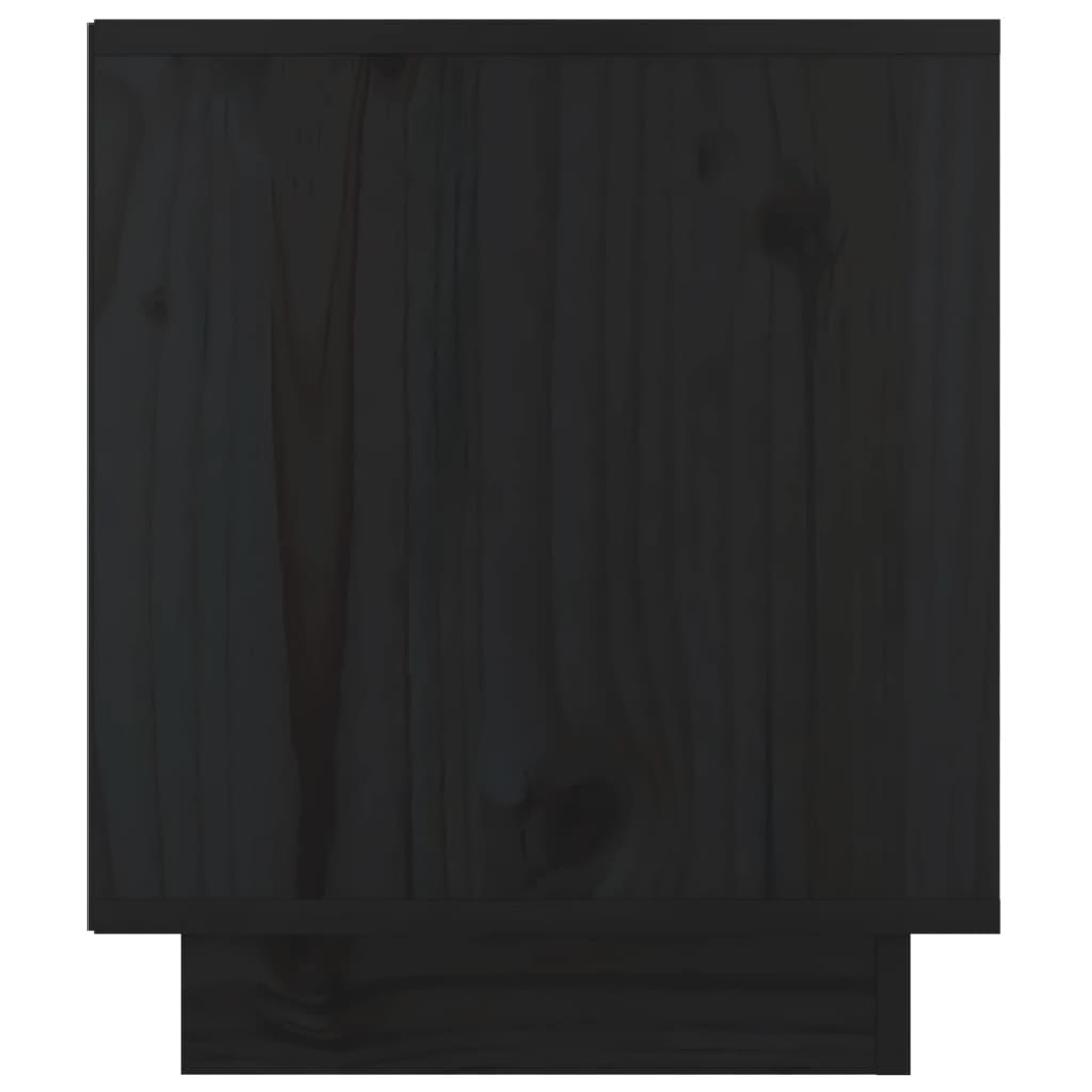 Nachtkastjes 2 st 40x34x40 cm massief grenenhout zwart Nachtkastjes | Creëer jouw Trendy Thuis | Gratis bezorgd & Retour | Trendy.nl