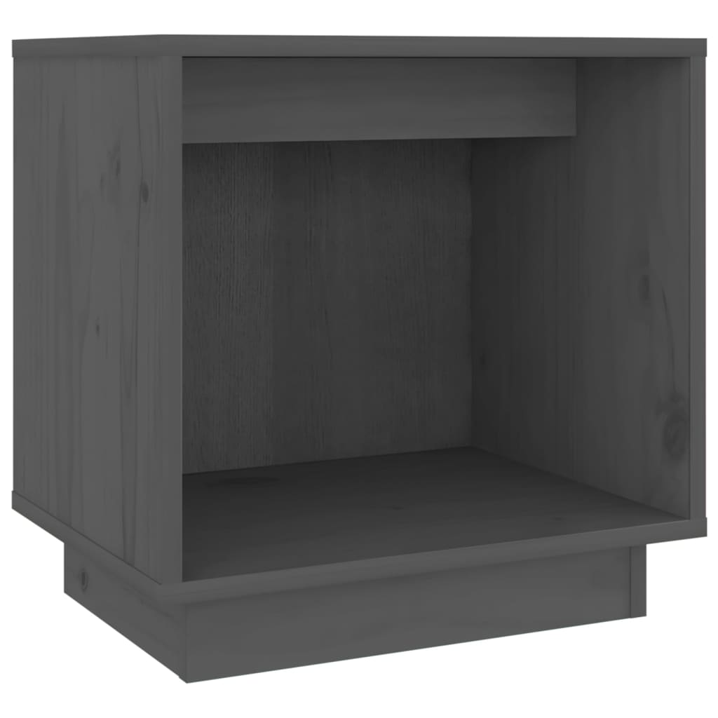 Nachtkastjes 2 st 40x30x40 cm massief grenenhout grijs Nachtkastjes | Creëer jouw Trendy Thuis | Gratis bezorgd & Retour | Trendy.nl