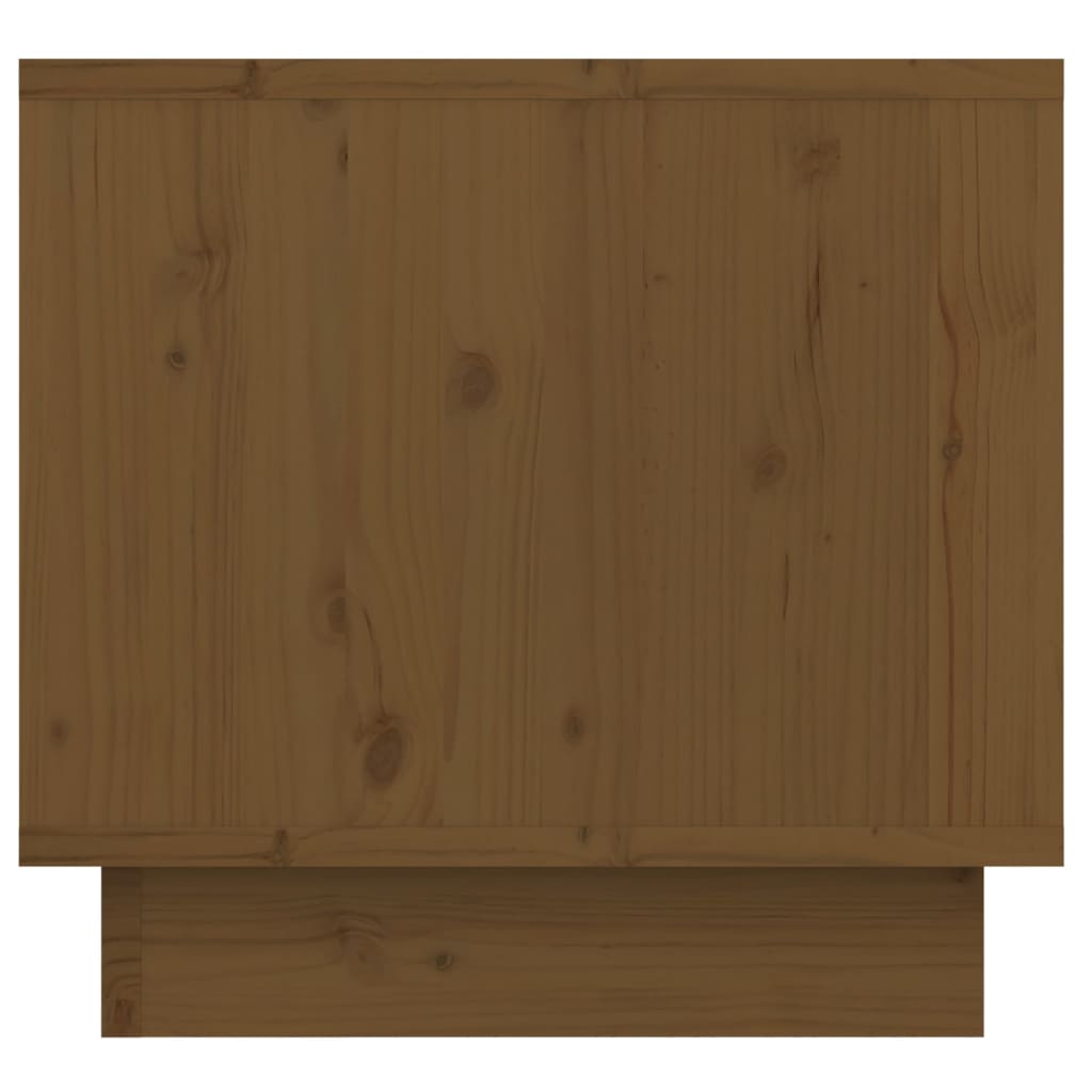 Nachtkastje 35x34x32 cm massief grenenhout honingbruin Nachtkastjes | Creëer jouw Trendy Thuis | Gratis bezorgd & Retour | Trendy.nl