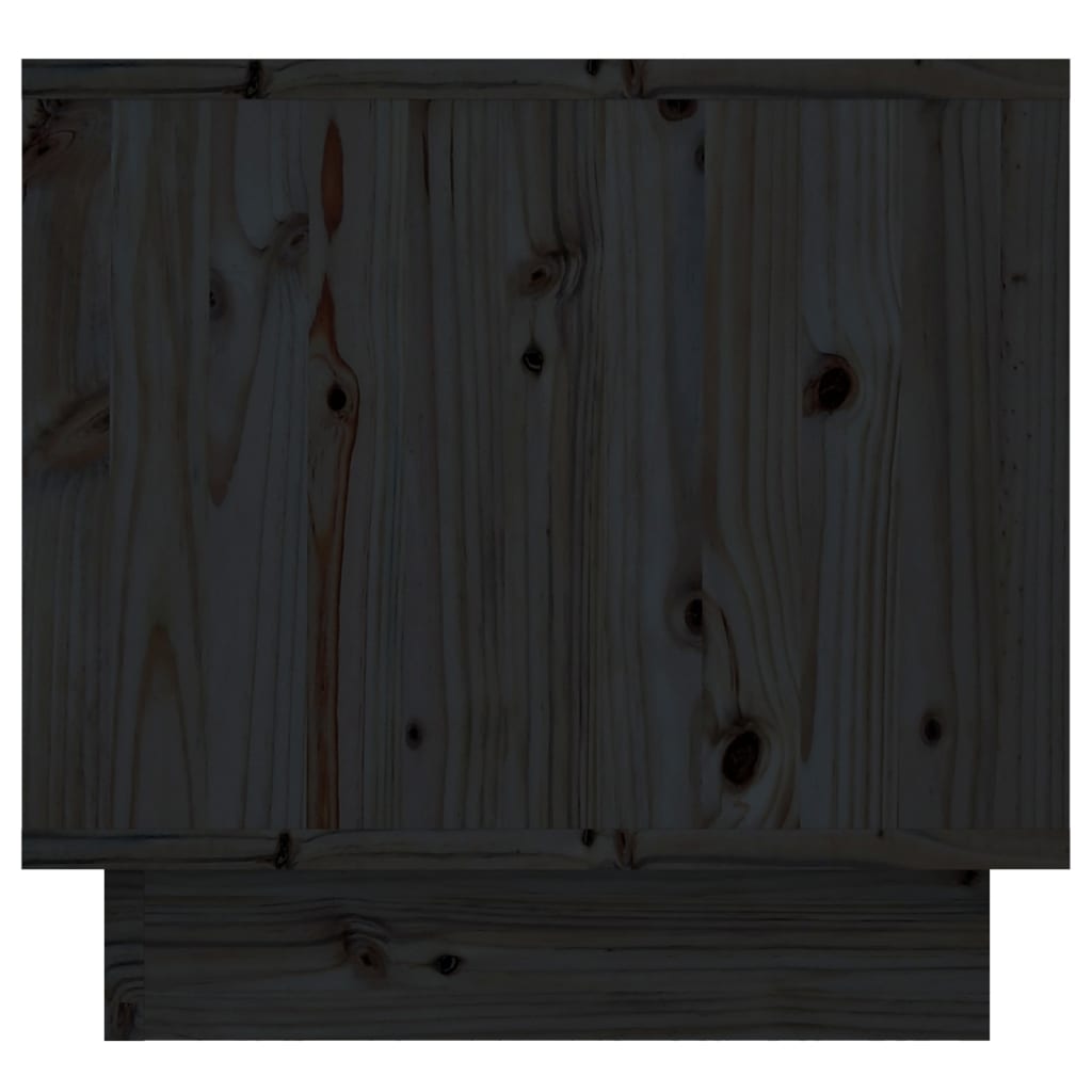 Nachtkastje 35x34x32 cm massief grenenhout zwart Nachtkastjes | Creëer jouw Trendy Thuis | Gratis bezorgd & Retour | Trendy.nl