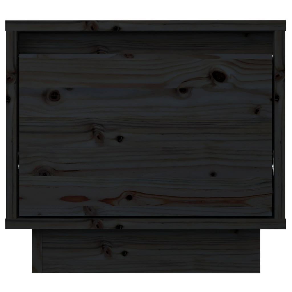 Nachtkastjes 2 st 35x34x32 cm massief grenenhout zwart Nachtkastjes | Creëer jouw Trendy Thuis | Gratis bezorgd & Retour | Trendy.nl