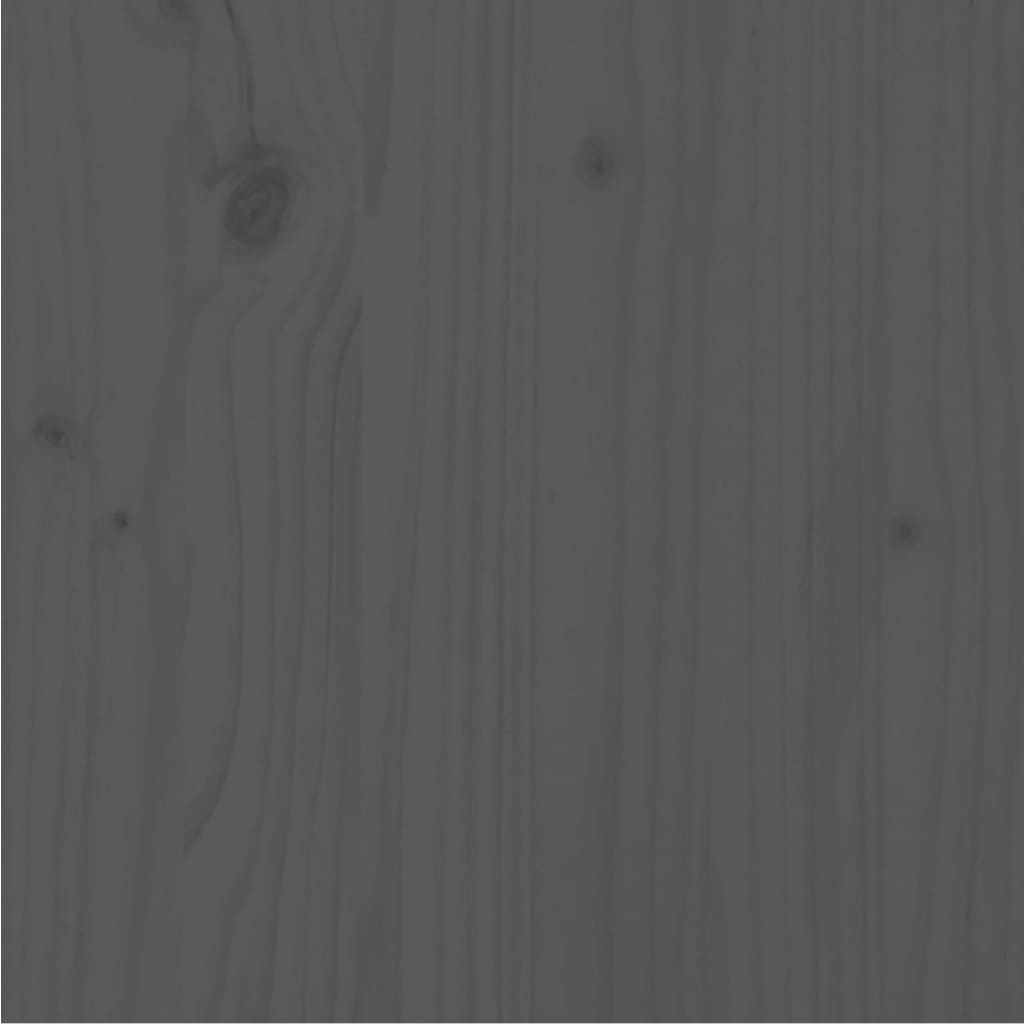 Bedframe massief grenenhout grijs 140x200 cm Bedden & bedframes | Creëer jouw Trendy Thuis | Gratis bezorgd & Retour | Trendy.nl