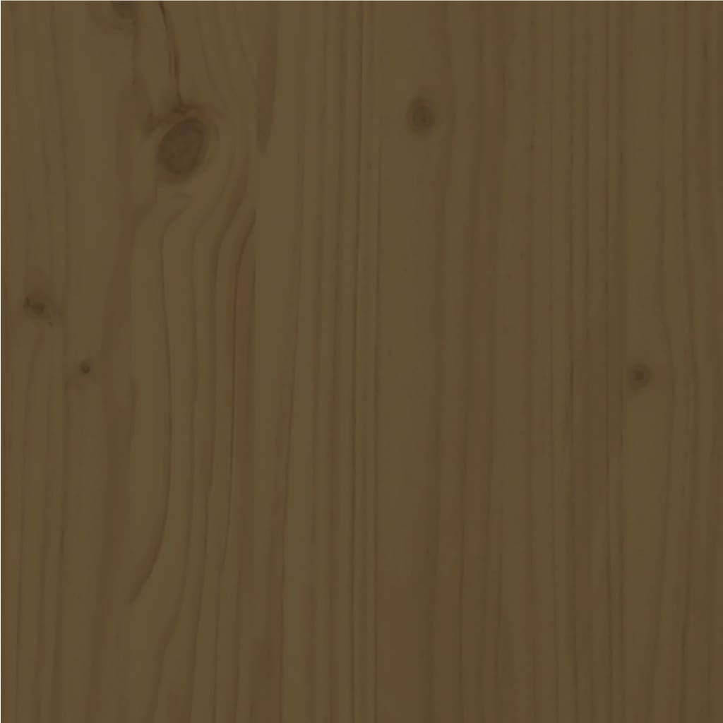 Bedframe massief grenenhout honingbruin 140x200 cm Bedden & bedframes | Creëer jouw Trendy Thuis | Gratis bezorgd & Retour | Trendy.nl