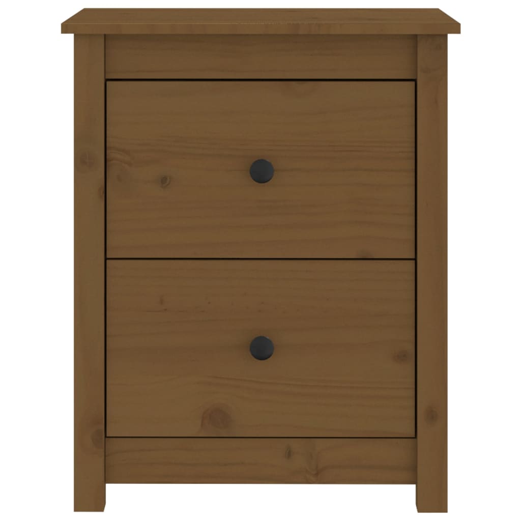 Nachtkastjes 2 st 50x35x61,5 cm massief grenenhout honingbruin Nachtkastjes | Creëer jouw Trendy Thuis | Gratis bezorgd & Retour | Trendy.nl