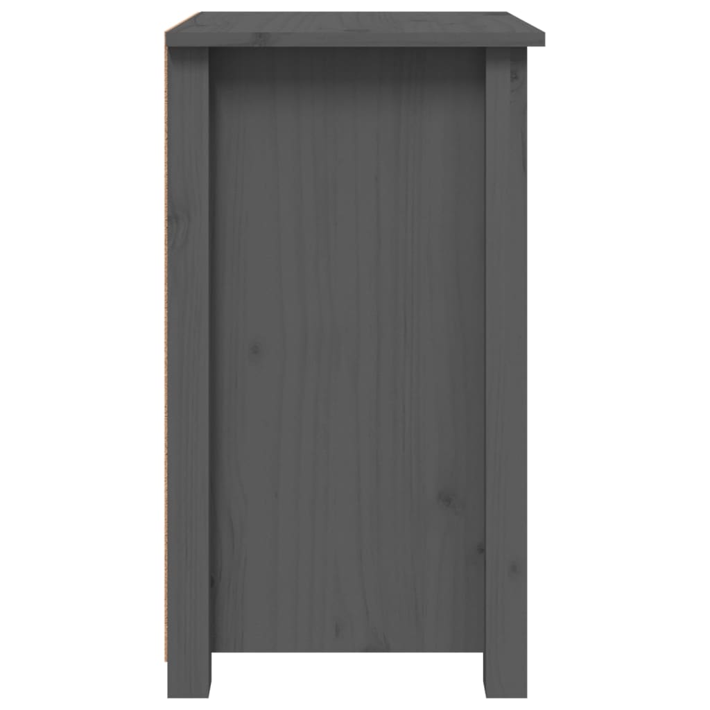 Nachtkastjes 2 st 40x35x61,5 cm massief grenenhout grijs Nachtkastjes | Creëer jouw Trendy Thuis | Gratis bezorgd & Retour | Trendy.nl