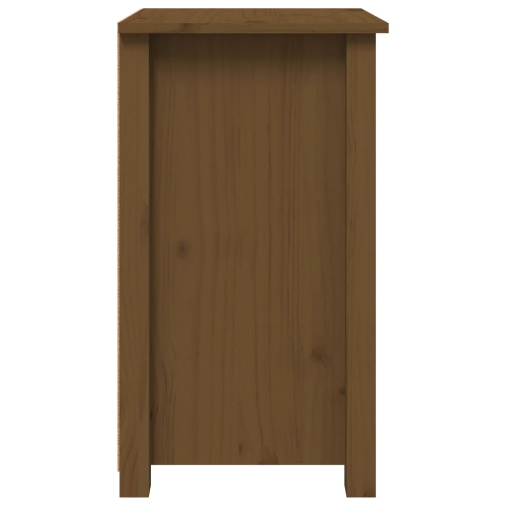 Nachtkastjes 2 st 40x35x61,5 cm massief grenenhout honingbruin Nachtkastjes | Creëer jouw Trendy Thuis | Gratis bezorgd & Retour | Trendy.nl