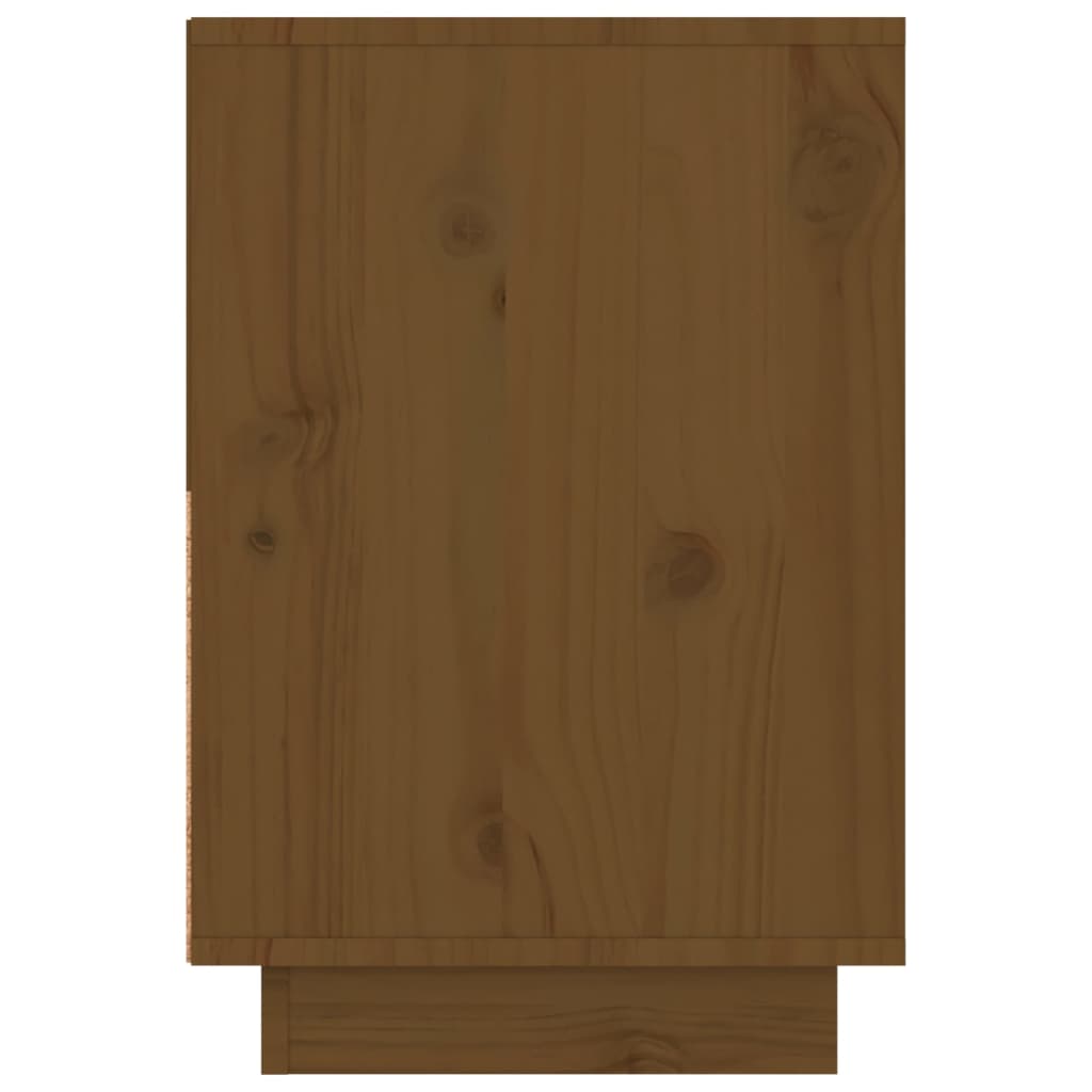 Nachtkastje 60x34x51 cm massief grenenhout honingbruin Nachtkastjes | Creëer jouw Trendy Thuis | Gratis bezorgd & Retour | Trendy.nl