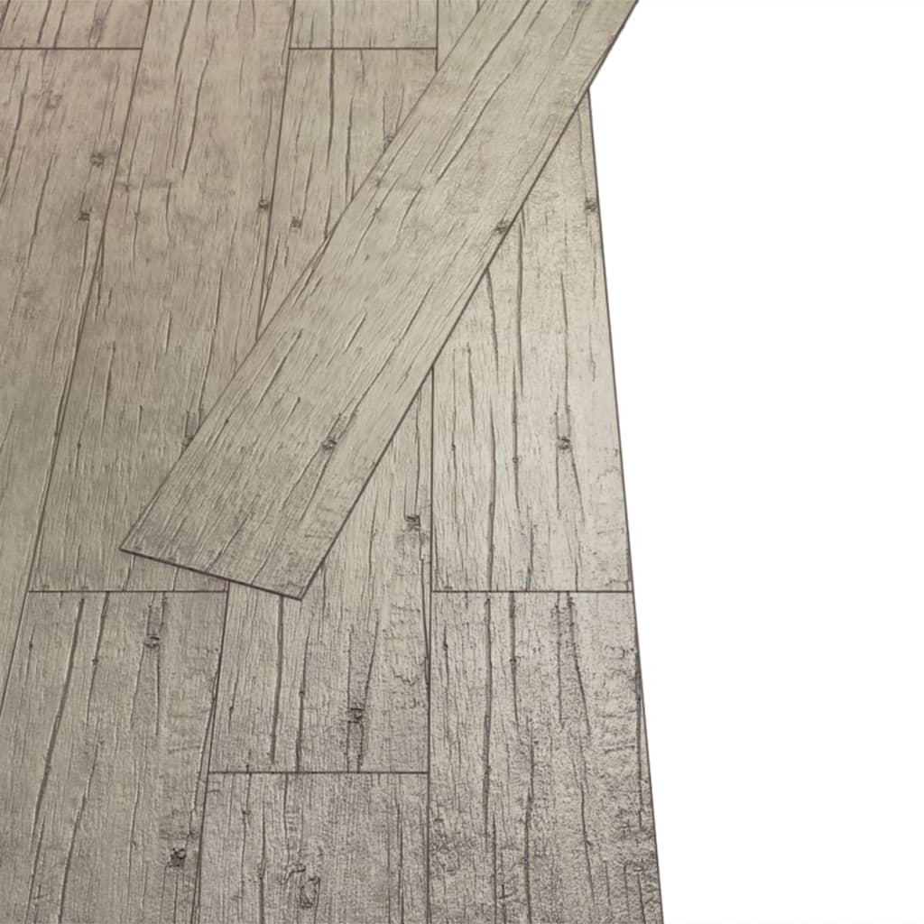 Vloerplanken zelfklevend 2,51 m² 2 mm PVC washed eiken Vloeren | Creëer jouw Trendy Thuis | Gratis bezorgd & Retour | Trendy.nl