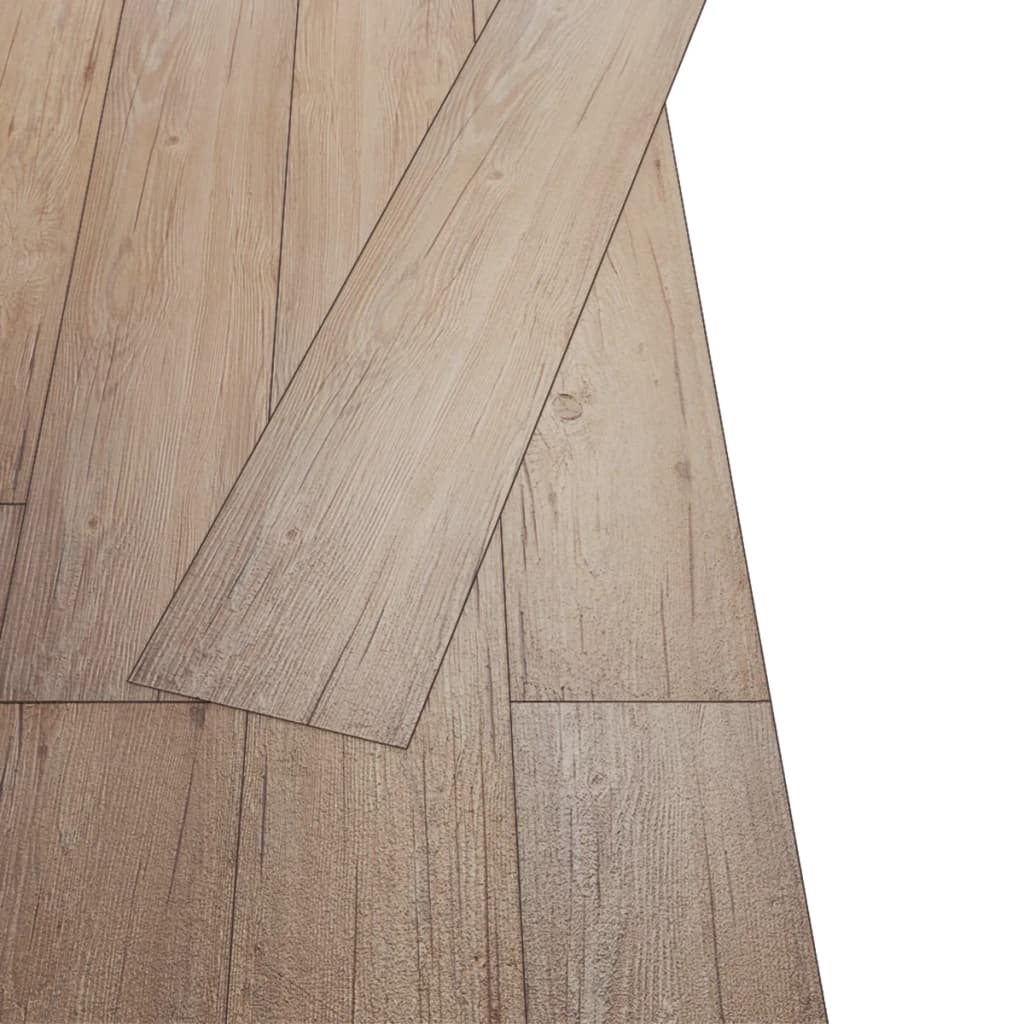 Vloerplanken zelfklevend 2,51 m² 2 mm PVC bruin eiken Vloeren | Creëer jouw Trendy Thuis | Gratis bezorgd & Retour | Trendy.nl