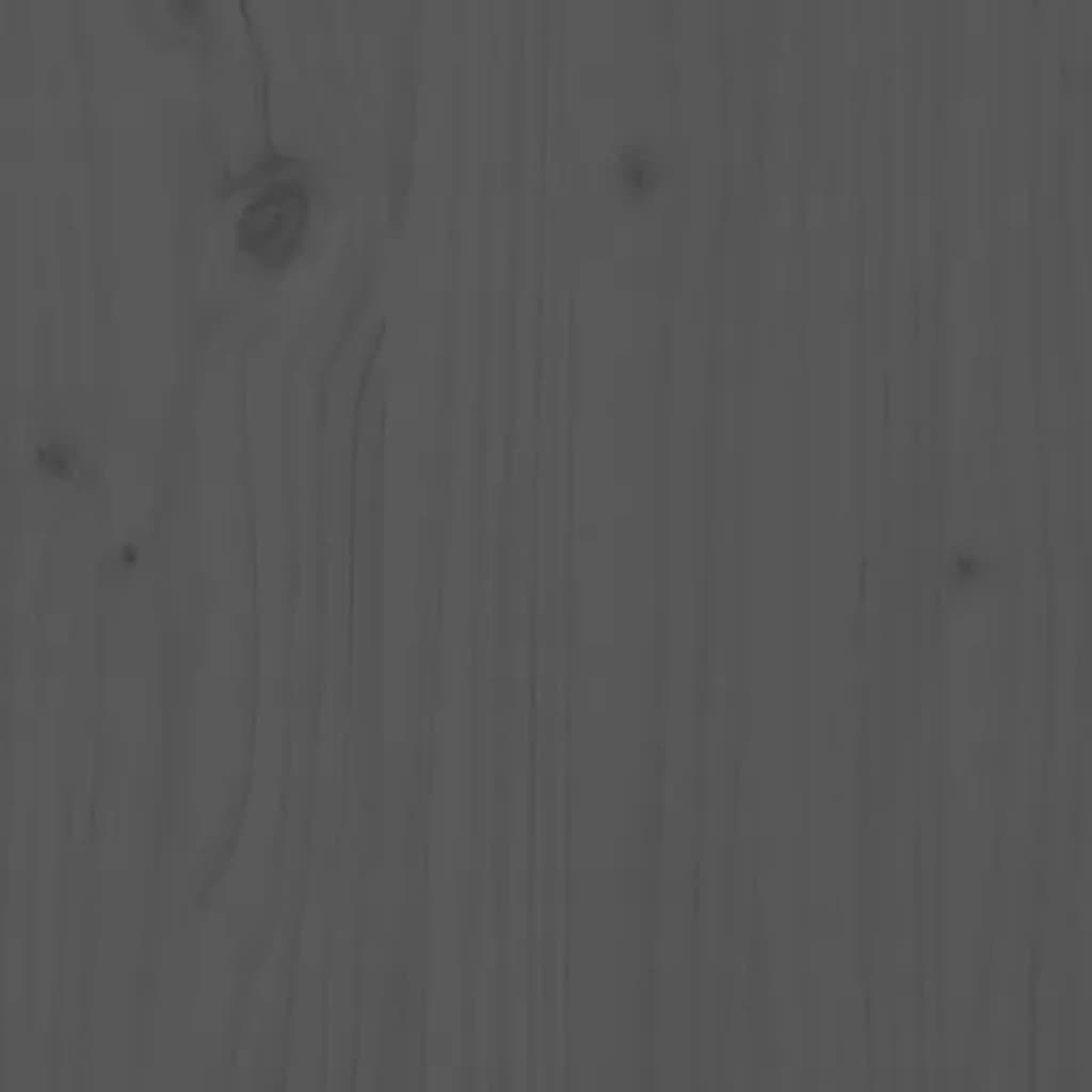 Hoofdbord 165,5x4x100 cm massief grenenhout grijs Hoofdborden en voetborden | Creëer jouw Trendy Thuis | Gratis bezorgd & Retour | Trendy.nl