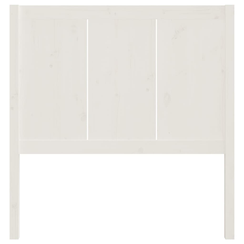 Hoofdbord 80,5x4x100 cm massief grenenhout wit Hoofdborden en voetborden | Creëer jouw Trendy Thuis | Gratis bezorgd & Retour | Trendy.nl