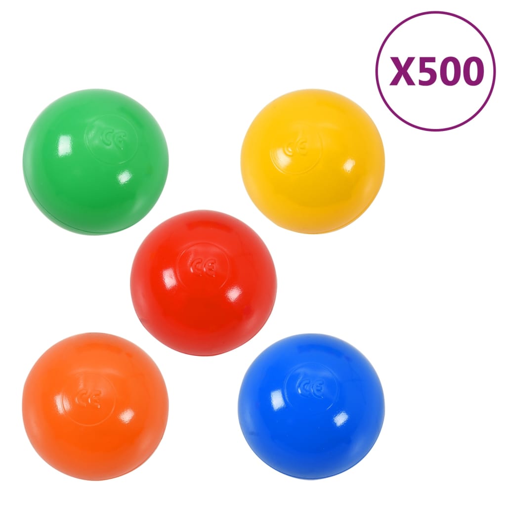Speelballen 500 st meerkleurig Ballen voor ballenbakken | Creëer jouw Trendy Thuis | Gratis bezorgd & Retour | Trendy.nl