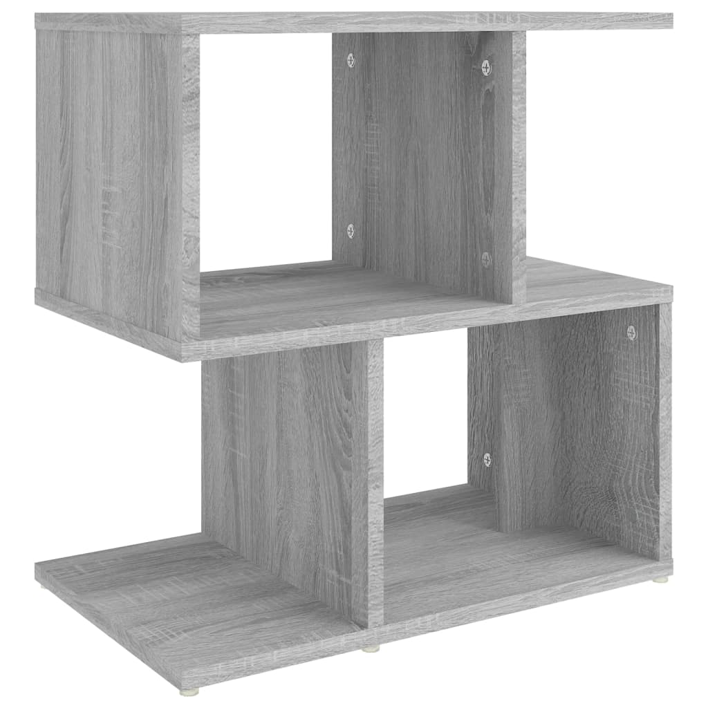 Nachtkastjes 2 st 50x30x51,5 cm bewerkt hout grijs sonoma eiken Nachtkastjes | Creëer jouw Trendy Thuis | Gratis bezorgd & Retour | Trendy.nl