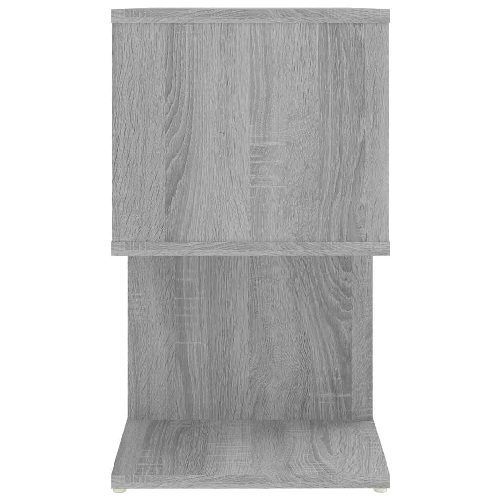 Nachtkastjes 2 st 50x30x51,5 cm bewerkt hout grijs sonoma eiken Nachtkastjes | Creëer jouw Trendy Thuis | Gratis bezorgd & Retour | Trendy.nl