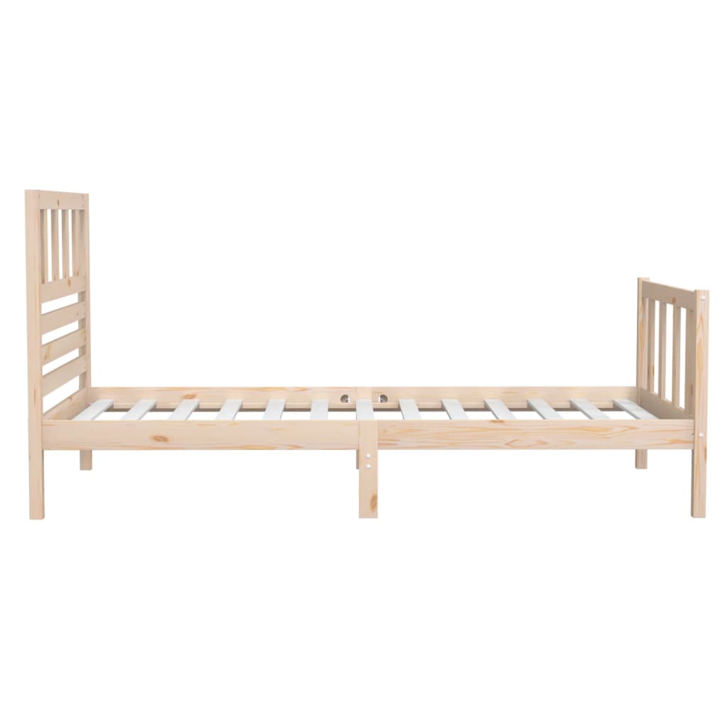 Bedframe massief hout 90x190 cm 3FT single Bedden & bedframes | Creëer jouw Trendy Thuis | Gratis bezorgd & Retour | Trendy.nl