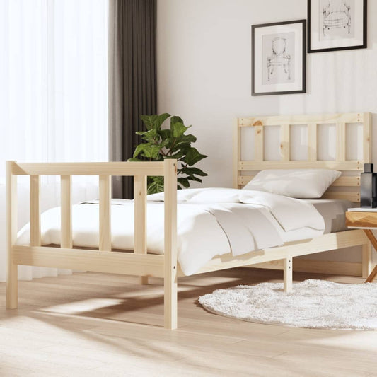 Bedframe massief hout 90x190 cm 3FT single Bedden & bedframes | Creëer jouw Trendy Thuis | Gratis bezorgd & Retour | Trendy.nl