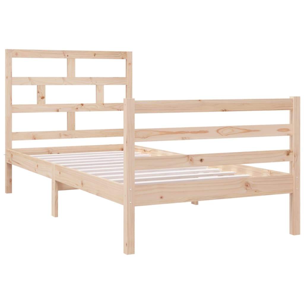 Bedframe massief hout 90x190 cm 3FT single Bedden & bedframes | Creëer jouw Trendy Thuis | Gratis bezorgd & Retour | Trendy.nl